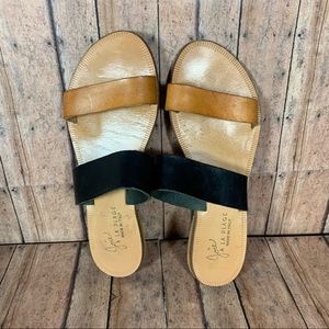 Joie A La Plage Two Toned Double Band Sandal | 38